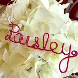 Name Ornaments